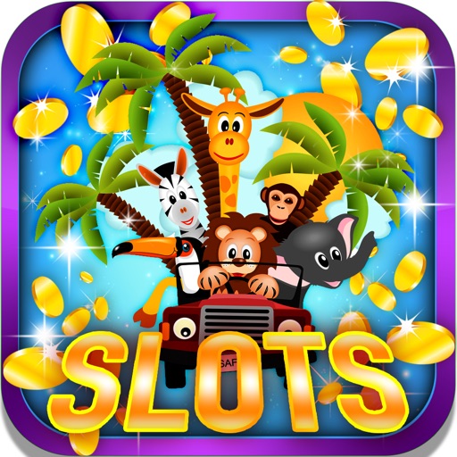 Mega Safari Slots:Play African wagering card games Icon