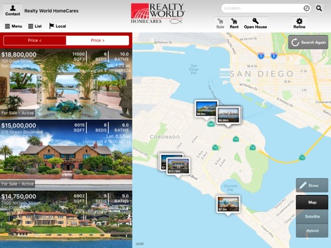 Realty World HomeCares for iPad screenshot 2