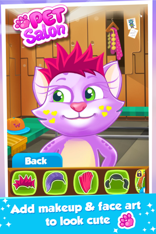 Pet Salon: Cat Dress Up Game screenshot 4
