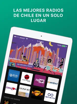 Imágen 1 El Telón - Radios y TV Chile iphone
