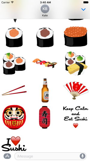 Sushi Love Sticker Pack(圖2)-速報App