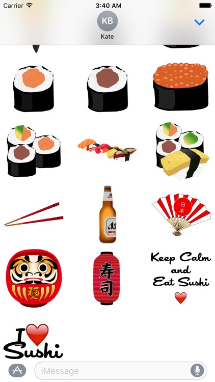 Sushi Love Sticker Pack