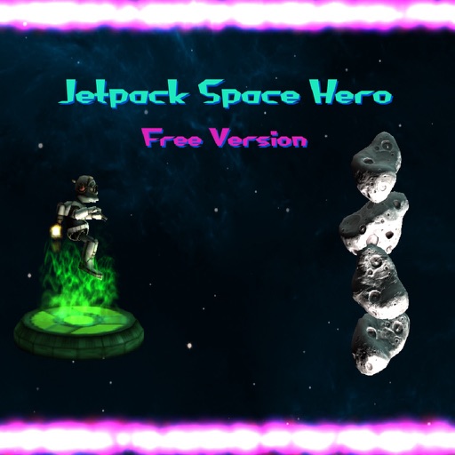 Jetpack Space Hero Free Icon