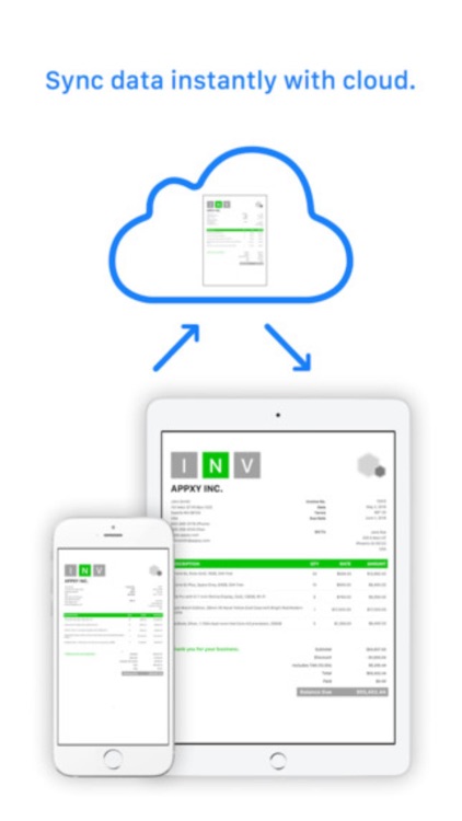 Invoice Go - Invoice Maker & Estimate. Templates Bill on the go