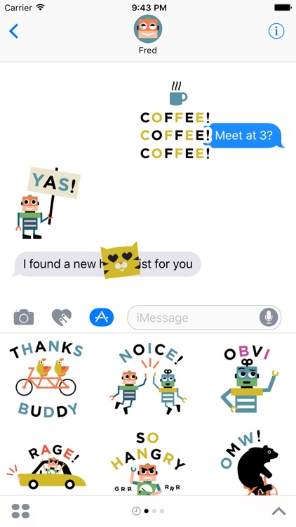 Fossil Stickers