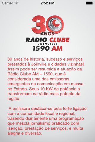 Radio Clube Joinville screenshot 3