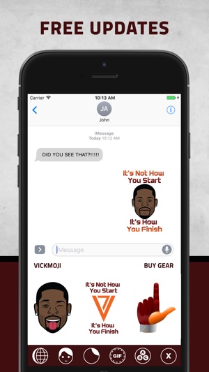 VickMoji - Official Michael Vick Emoji Keyboard(圖4)-速報App