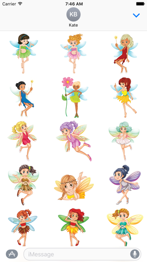 Fairy Ladies Stickers(圖1)-速報App