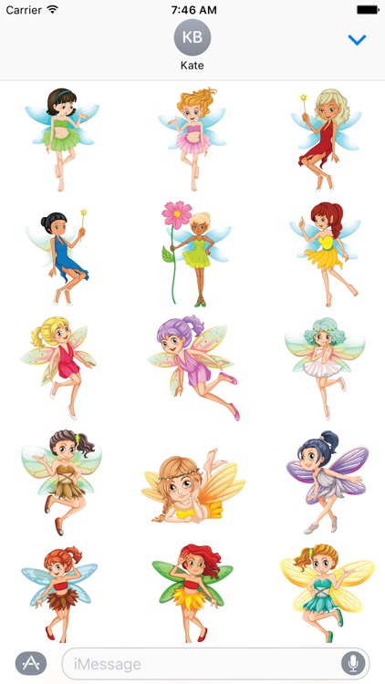 Fairy Ladies Stickers