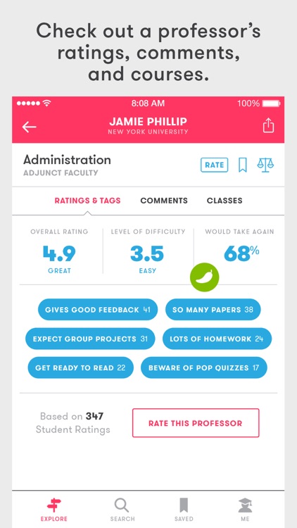 Rate My Professors – Find the Right Professor