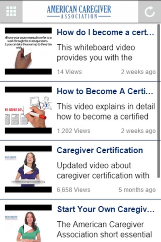 American Caregiver Association screenshot 2