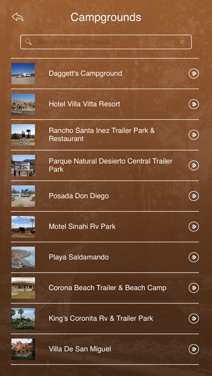 Mexico Campgrounds & RV Parks