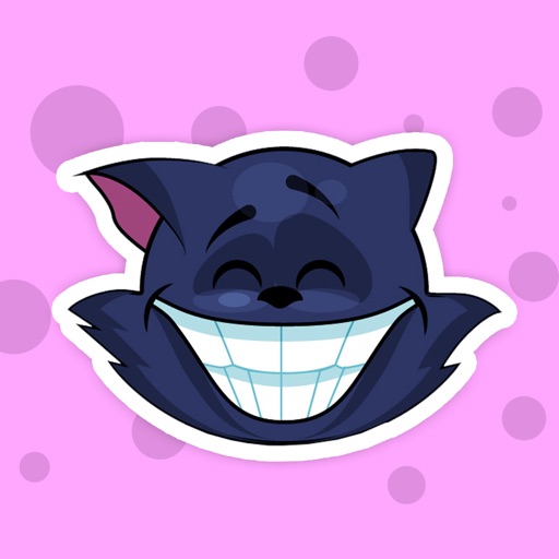 Black Cat - Sticker Pack icon