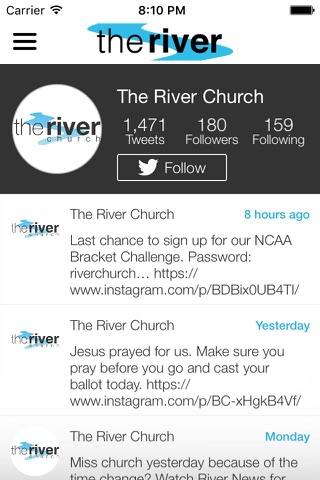 The River Church App screenshot 2