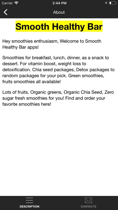 Smooth Healthy Bar screenshot 2