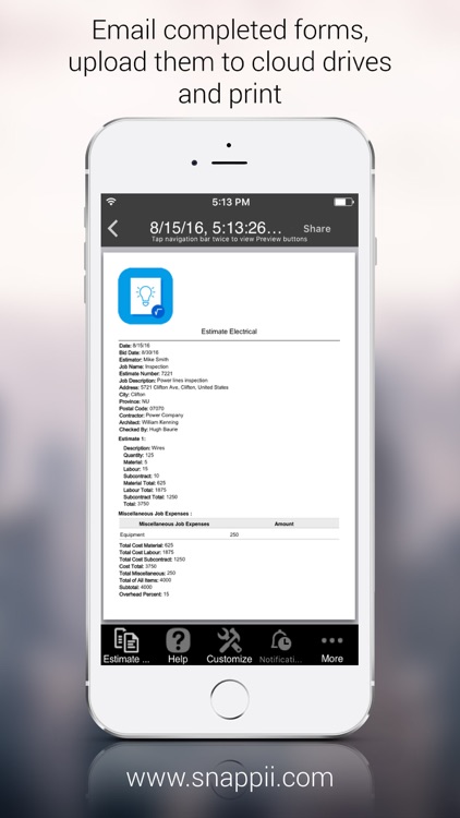 Estimate Electrical screenshot-4