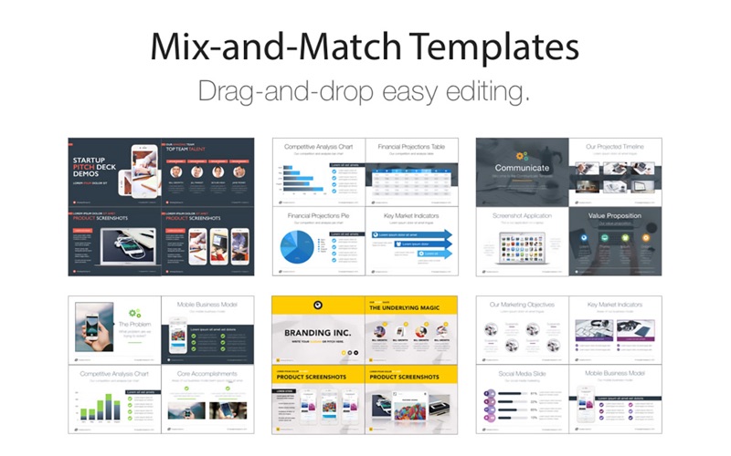 Pitch Deck Templates for PowerPoint thumbnail 4