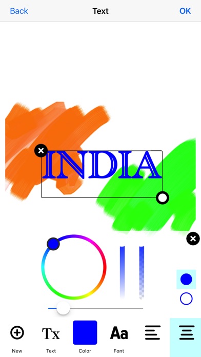 India flag wallpaper screenshot 3