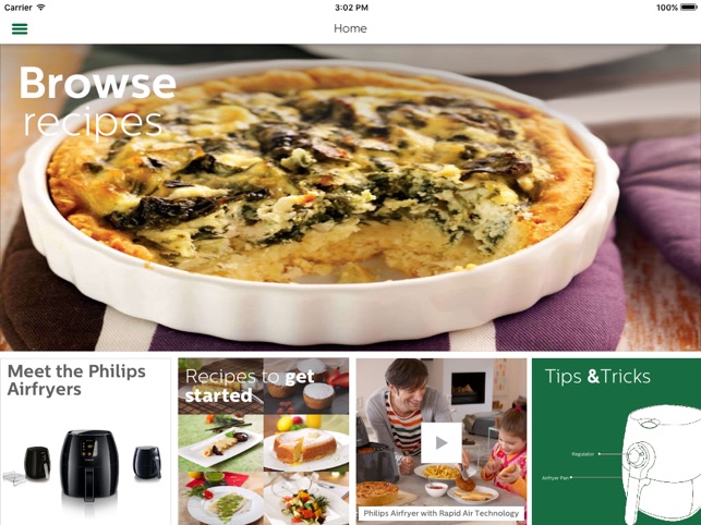 Philips Airfryer On The App Philips Airfryer On The App