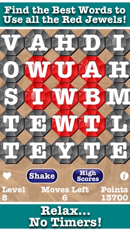 Word Jewels® - Words Scramble to Boggle your Mind!