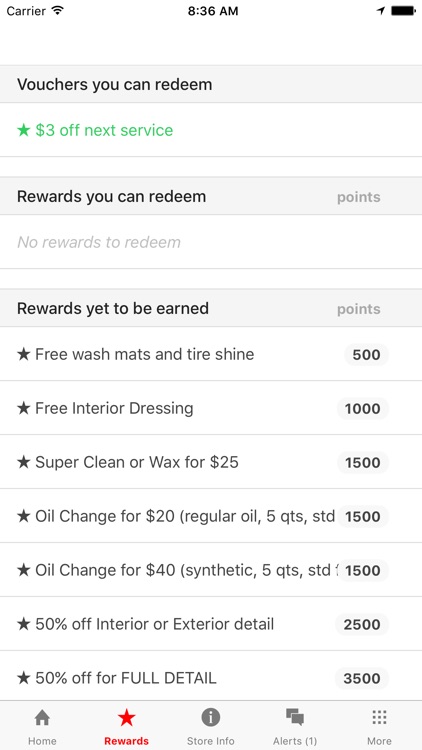 Shine Auto Spa Rewards