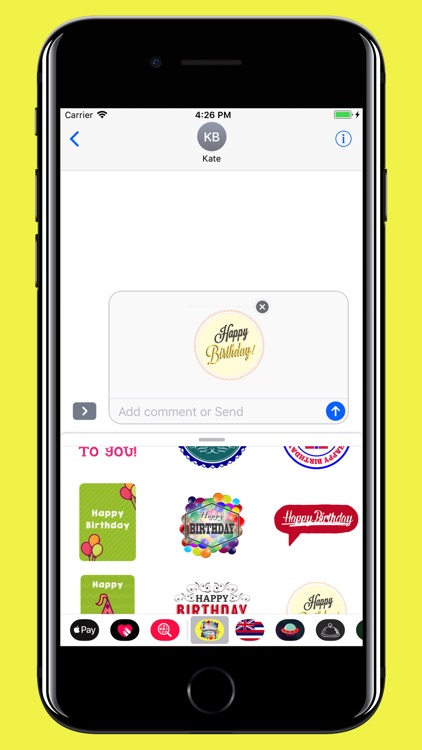 Happy Birthday - stickers screenshot-4