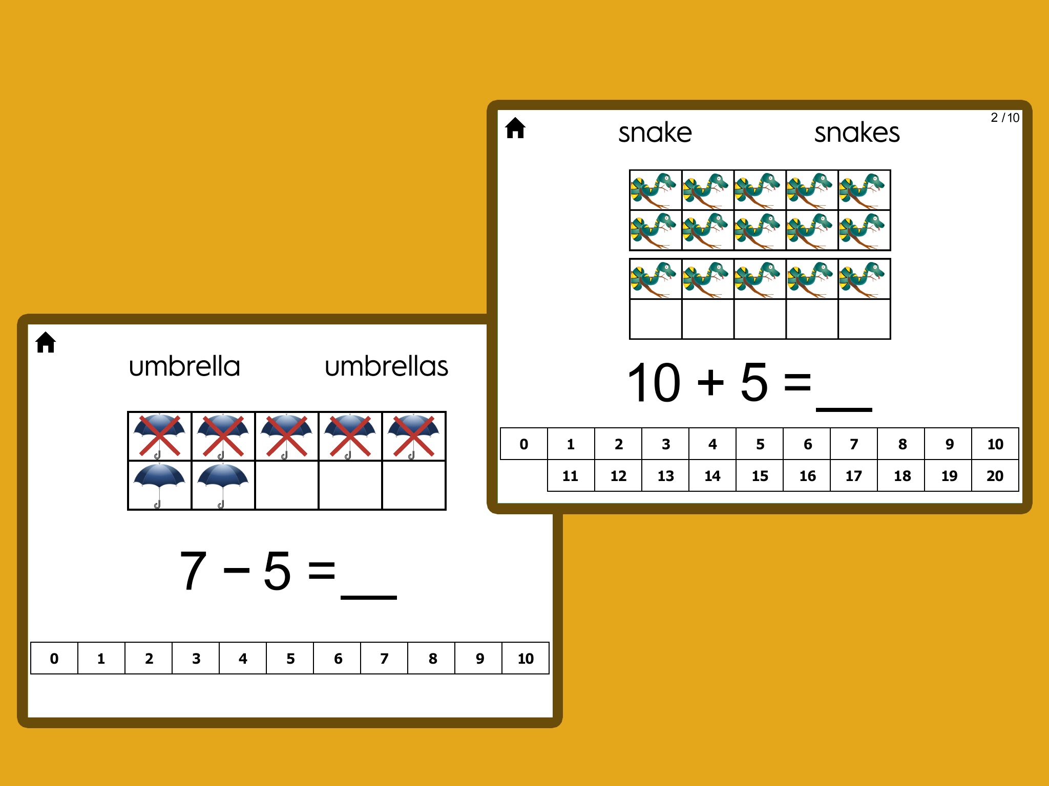Ten Frames Math School Edition screenshot 2