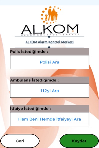Alkom Acil Yardım Uygulaması screenshot 3