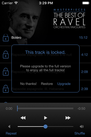 Ravel: Orchestral Favourites screenshot 4