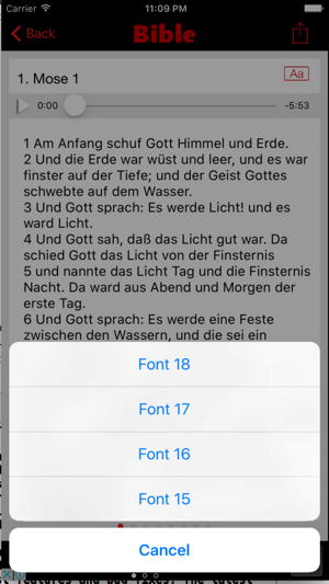 German Bible Audio - die bibel deutsch mit audio(圖5)-速報App