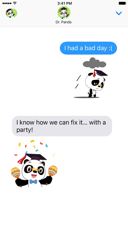 Dr. Panda Sticker Pack