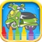 Motorcycle Coloring Book For Kids