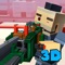 USA Blocky Sniper Survival Simulator 3D Full
