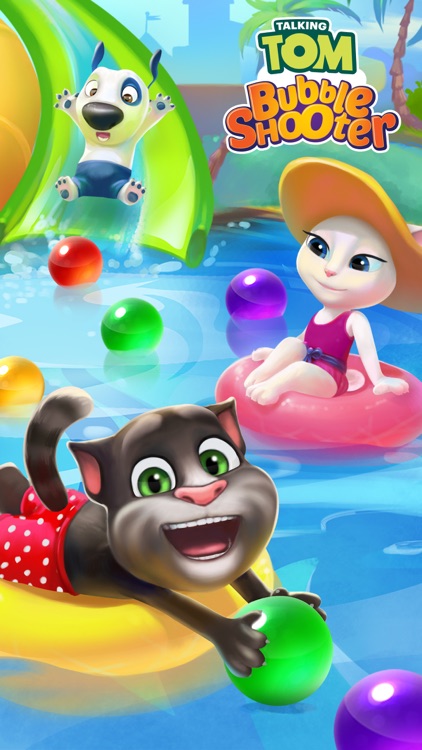 Talking Tom Bubble Shooter