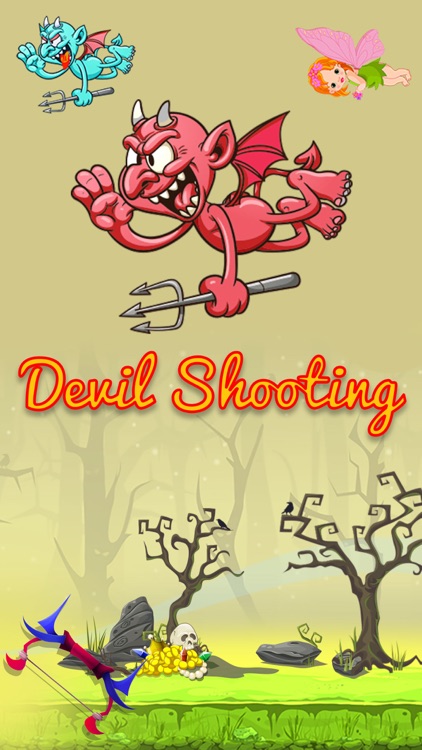 Devil Shooting - kill six! shooting games for Free