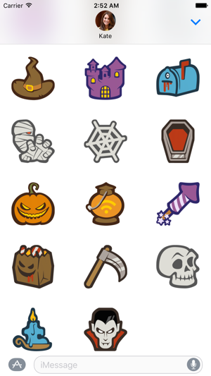 Halloween Sticker Set