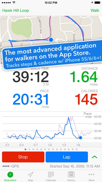 Walkmeter Walking & Hiking GPS