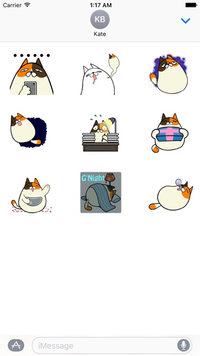 Animated Cat Catmoji Sticker screenshot 2