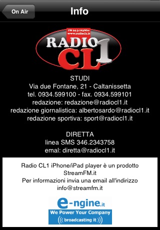 Radio CL1 screenshot 4