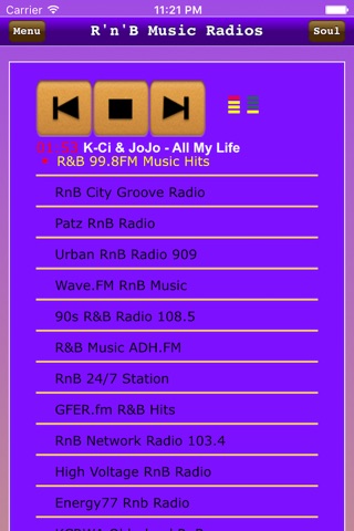 RnB Music Radios screenshot 2