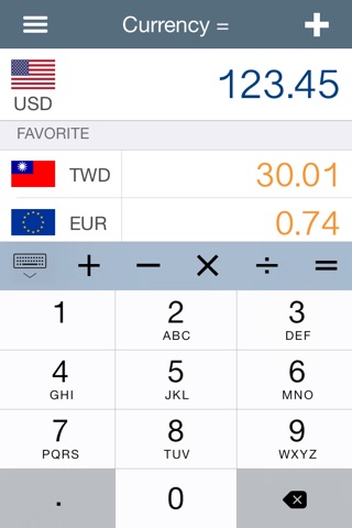Currency Equals screenshot 3