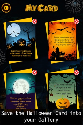 Happy Halloween Cards 2015 screenshot 4