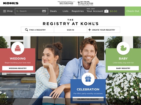 Kohl's for iPad screenshot 2