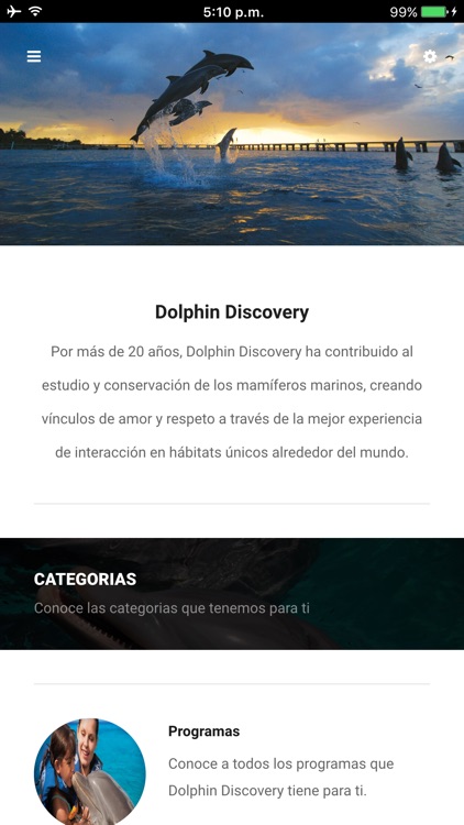 Dolphin Discovery App