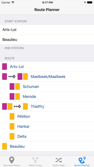 Brussels Metro(圖2)-速報App
