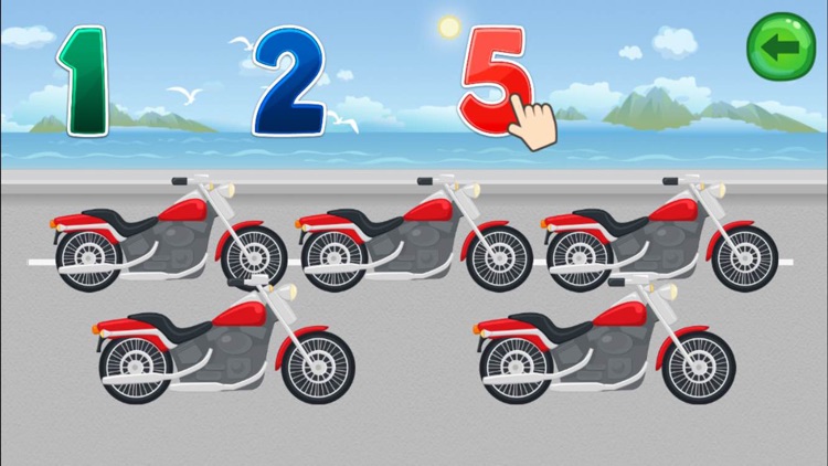 Learn Numbers with Cars for Smart Kids