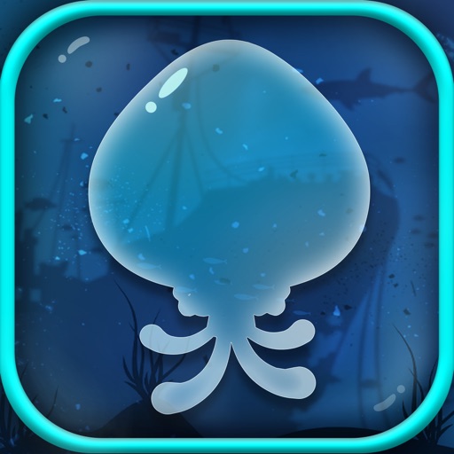 Octopus Baby Learning To Swim:Pet care game Icon