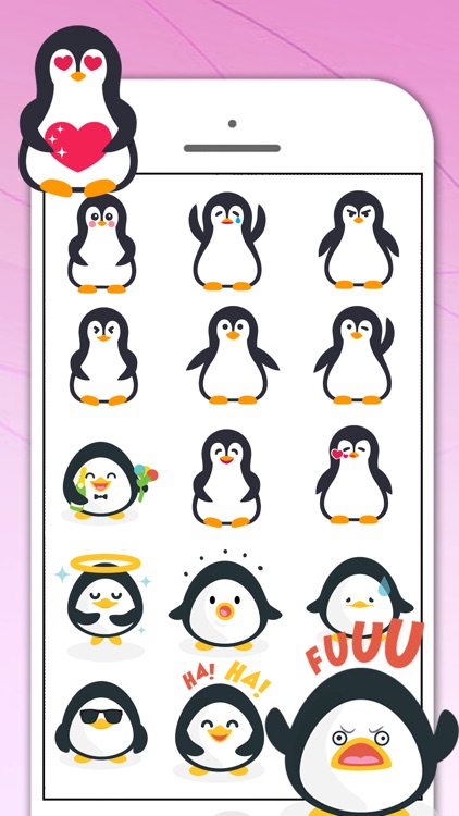 Penguin Sticker for iMessage
