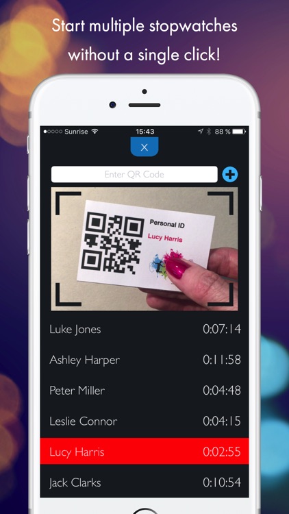 QR Stopwatch