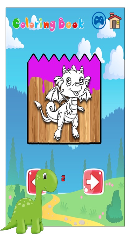 Dino Coloring Book - Dinosaurs Game For Free